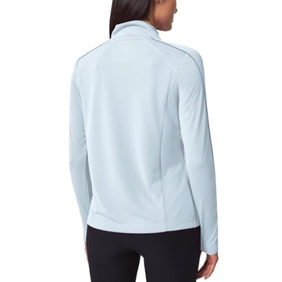 NWT - Mondetta Blue Performance Top - Lightweight Quarter-Zip Pullover -Size XXL - Picture 2 of 5
